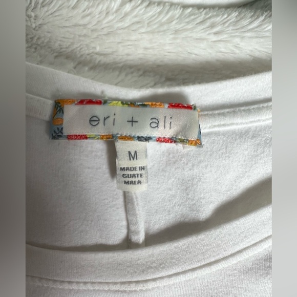 eri + ali Flutter-sleeve Flowy Tee - Picture 4 of 5